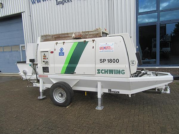 2014 SCHWING BP 1800 D -129 KW static pump - Kleine betonpomp: afbeelding 2 2014 SCHWING BP 1800 D -129 KW static pump - Kleine betonpomp: afbeelding 2