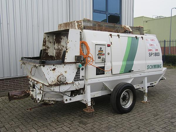 2015 SCHWING SP 1800 D 129KW - Kleine betonpomp: afbeelding 2 2015 SCHWING SP 1800 D 129KW - Kleine betonpomp: afbeelding 2