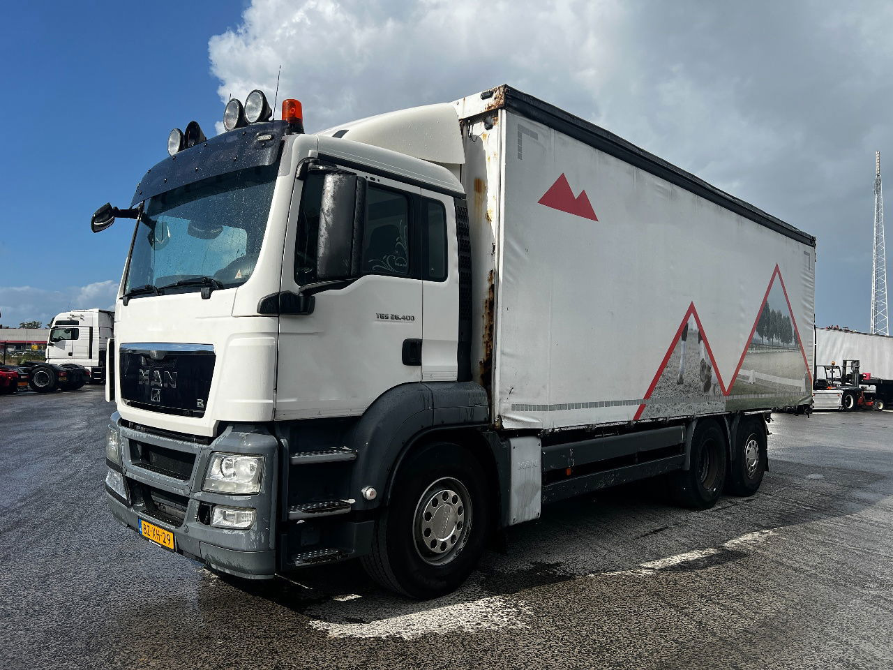 MAN TGS 26.400 6x2, Euro 5 - Schuifzeilen vrachtwagen: afbeelding 1 MAN TGS 26.400 6x2, Euro 5 - Schuifzeilen vrachtwagen: afbeelding 1