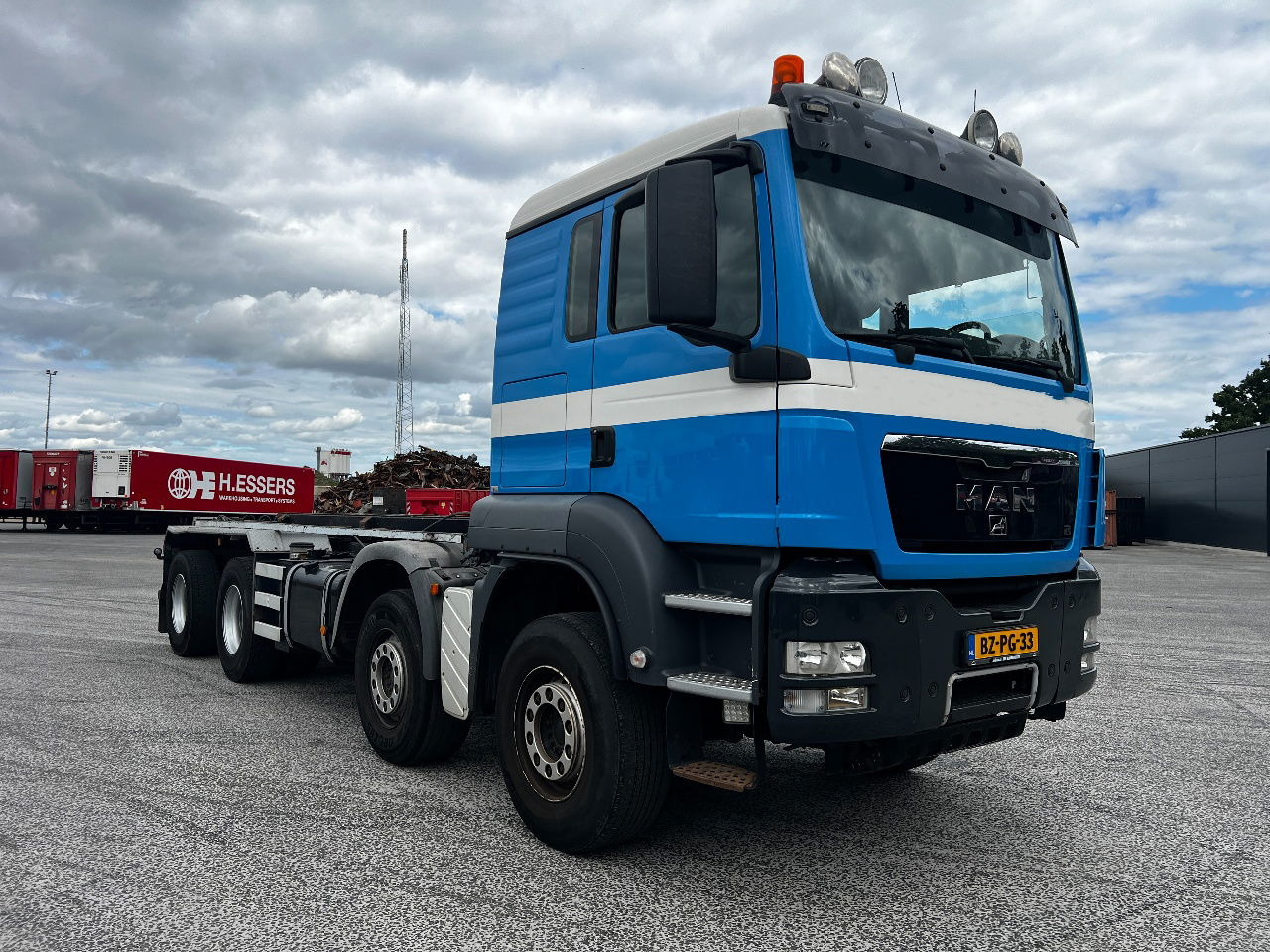 MAN TGS 41.480 8x4, Retarder, Euro 5 - Containertransporter/ Wissellaadbak vrachtwagen: afbeelding 3 MAN TGS 41.480 8x4, Retarder, Euro 5 - Containertransporter/ Wissellaadbak vrachtwagen: afbeelding 3