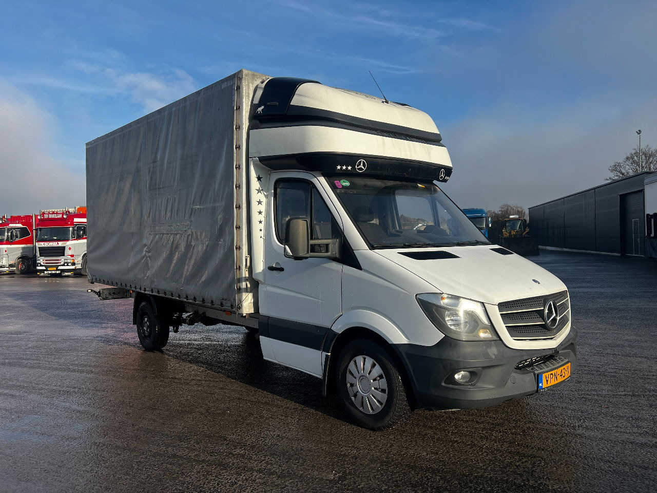 Mercedes-Benz Sprinter 316 Euro 6, Manual - Huifzeil bedrijfswagen: afbeelding 2 Mercedes-Benz Sprinter 316 Euro 6, Manual - Huifzeil bedrijfswagen: afbeelding 2
