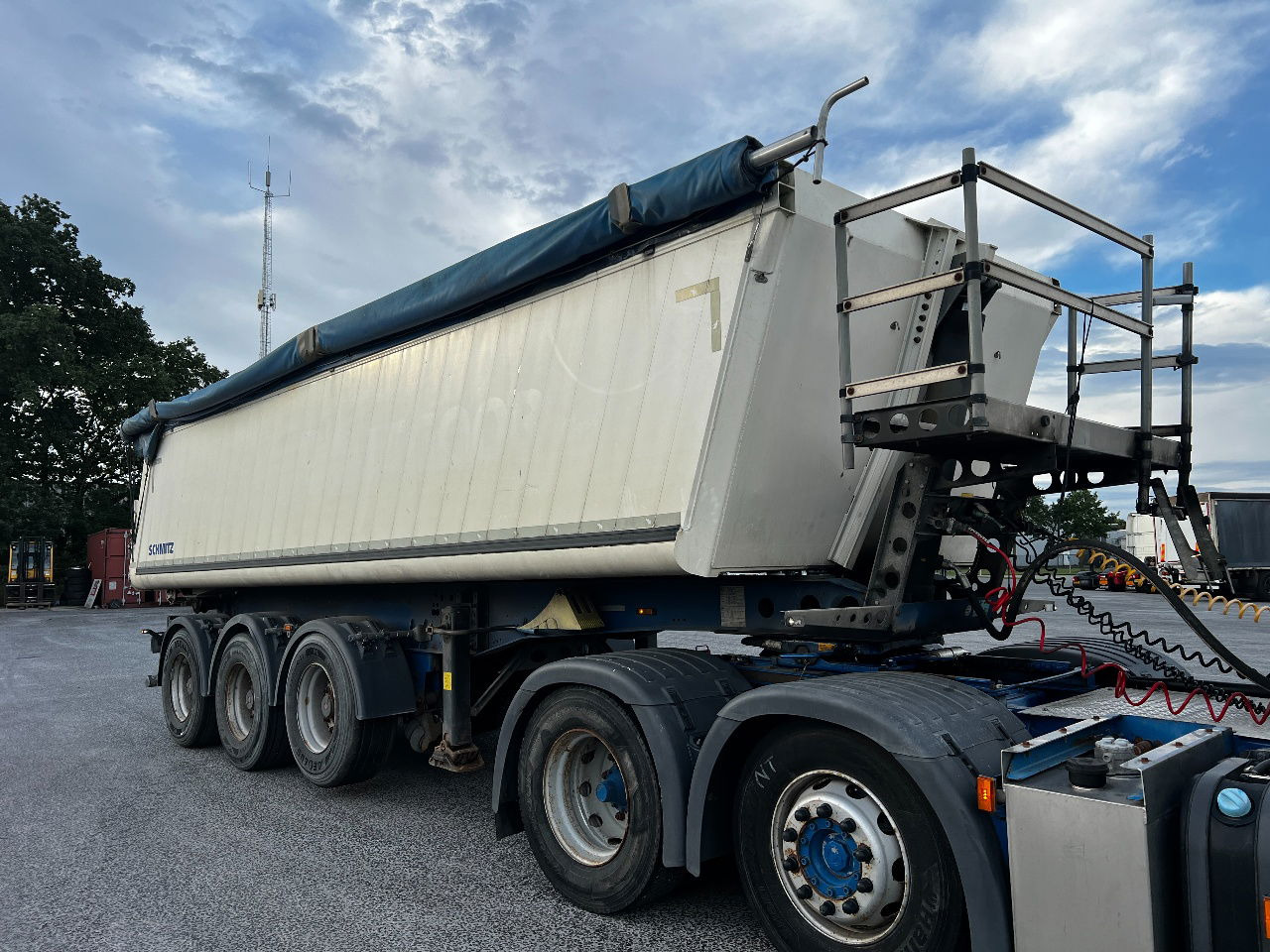 Schmitz Cargobull Gotha 27m3, SAF, ALU - Kipper oplegger: afbeelding 3 Schmitz Cargobull Gotha 27m3, SAF, ALU - Kipper oplegger: afbeelding 3