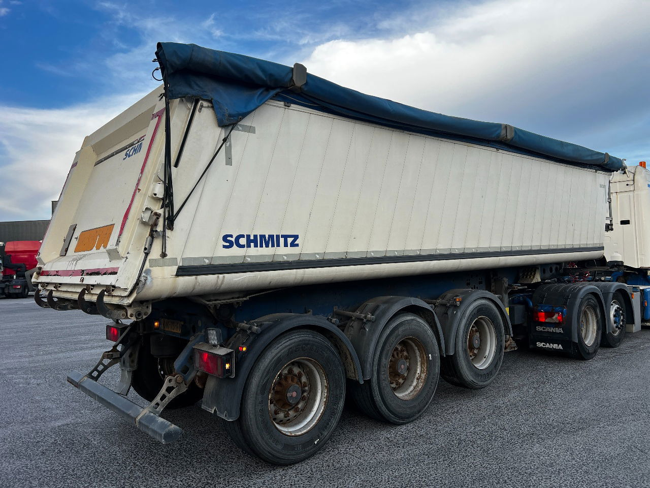 Schmitz Cargobull Gotha 27m3, SAF, ALU - Kipper oplegger: afbeelding 4 Schmitz Cargobull Gotha 27m3, SAF, ALU - Kipper oplegger: afbeelding 4