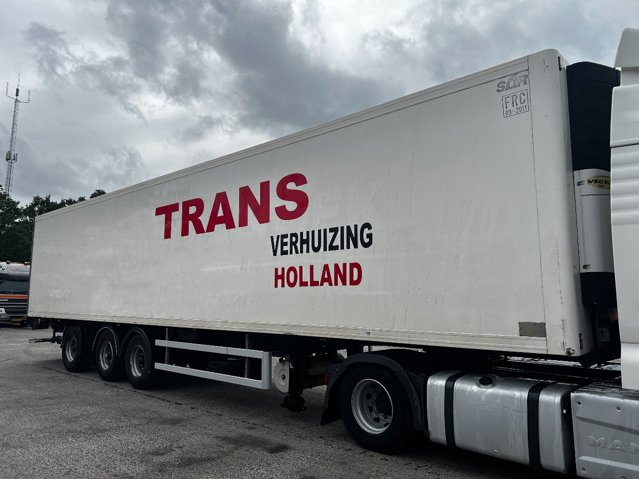 Sor Iberica met Carrier Vector 1800, BPW, 7cm - Koelwagen oplegger: afbeelding 2 Sor Iberica met Carrier Vector 1800, BPW, 7cm - Koelwagen oplegger: afbeelding 2