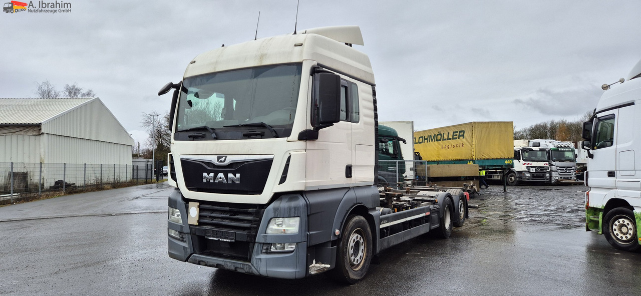 MAN TGX 26.460 Vario-Rahmen deutsches Fahrzeug. ohne Wechselbrücke - Schuifzeilen vrachtwagen: afbeelding 1 MAN TGX 26.460 Vario-Rahmen deutsches Fahrzeug. ohne Wechselbrücke - Schuifzeilen vrachtwagen: afbeelding 1