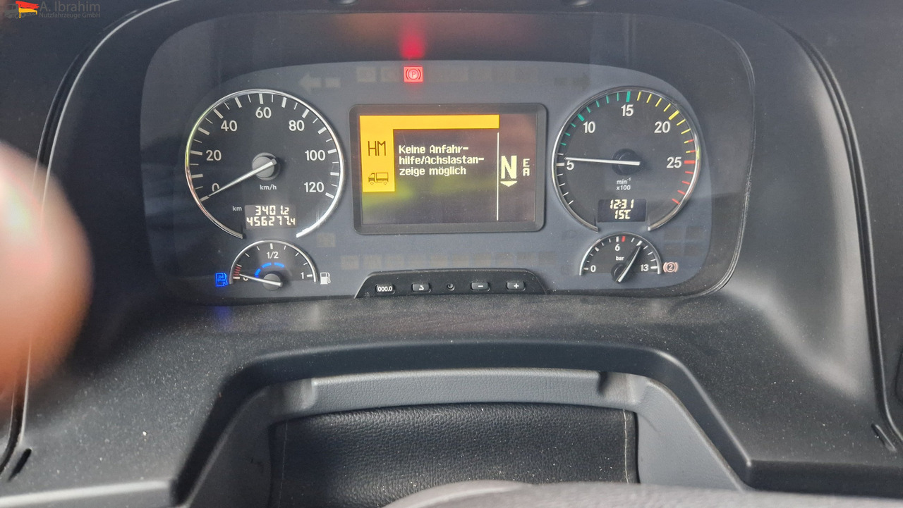 Mercedes-Benz 2541L Baustoff mit HIAB 122, Palettengabel Lift-Lenkachse, mp3 - Kraanwagen, Vrachtwagen met open laadbak: afbeelding 5 Mercedes-Benz 2541L Baustoff mit HIAB 122, Palettengabel Lift-Lenkachse, mp3 - Kraanwagen, Vrachtwagen met open laadbak: afbeelding 5