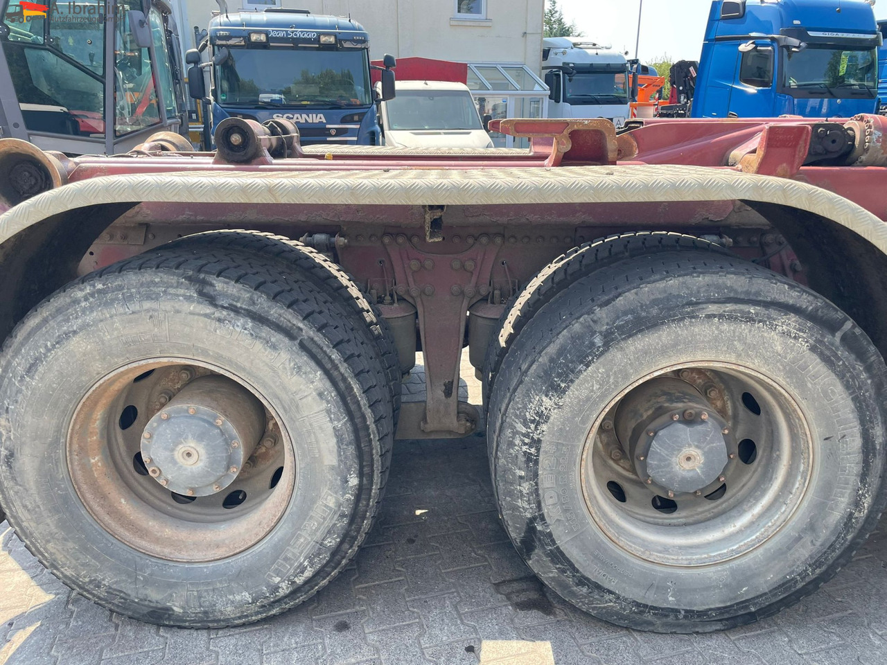 Mercedes-Benz 2643 6x4 | Blatt Luft | Meiller Haken, mp1 - Haakarmsysteem vrachtwagen: afbeelding 5 Mercedes-Benz 2643 6x4 | Blatt Luft | Meiller Haken, mp1 - Haakarmsysteem vrachtwagen: afbeelding 5