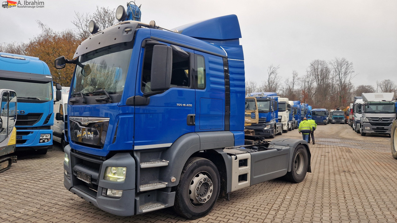 MAN 18.400 TGX Flachdach Retarder, Klima, 1 Bett, Kühlschrank - Trekker: afbeelding 1 MAN 18.400 TGX Flachdach Retarder, Klima, 1 Bett, Kühlschrank - Trekker: afbeelding 1