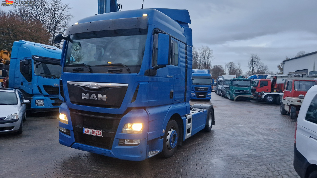 MAN 18.480 TGX XLX Retarder 2x Tank deutsches Fahrzeug - Trekker: afbeelding 1 MAN 18.480 TGX XLX Retarder 2x Tank deutsches Fahrzeug - Trekker: afbeelding 1