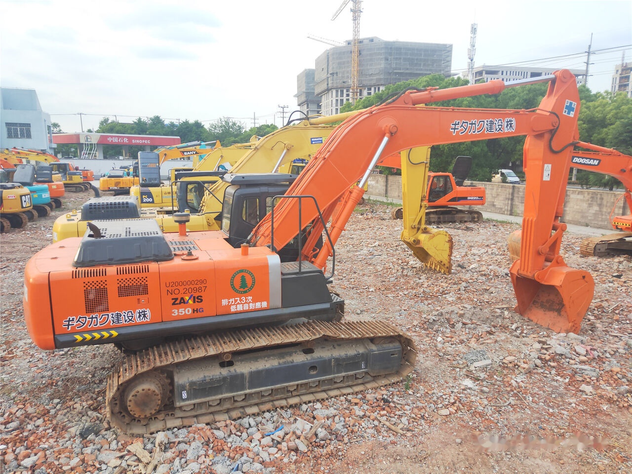 Rupsgraafmachine Hitachi ZX350H-3G: afbeelding 8