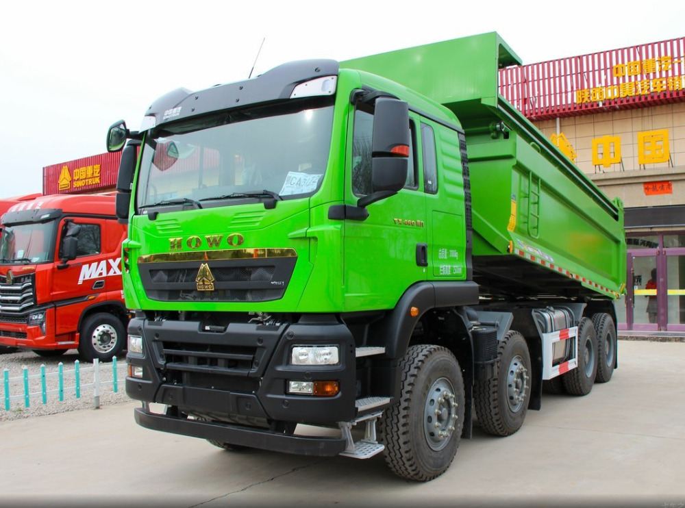 Howo TX460 - Kipper vrachtwagen, Kraanwagen: afbeelding 2 Howo TX460 - Kipper vrachtwagen, Kraanwagen: afbeelding 2