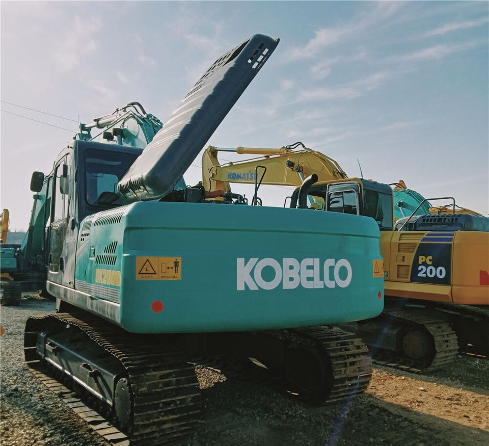 Rupsgraafmachine Kobelco SK200D: afbeelding 9