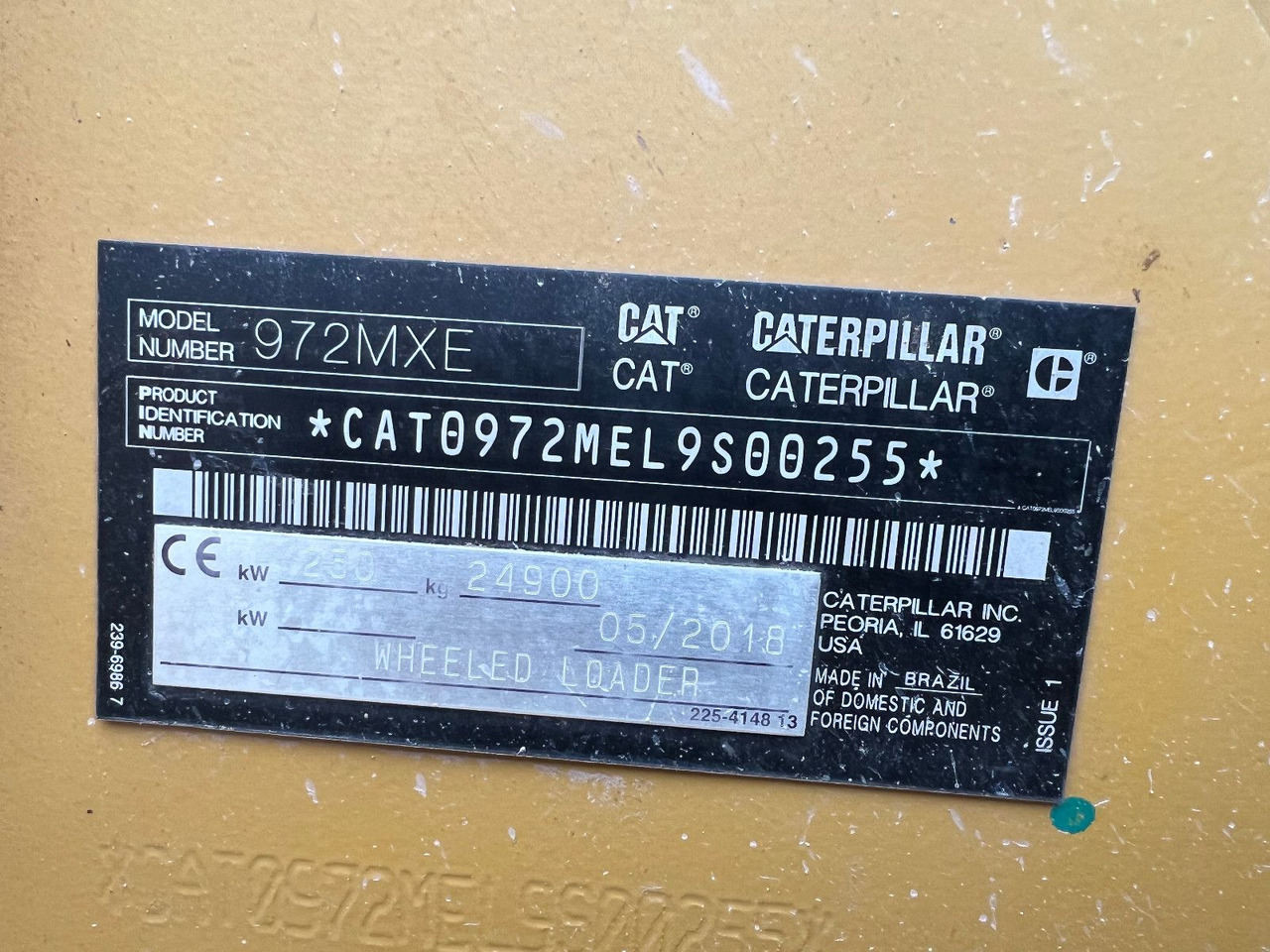 CAT 972 MXE - Wiellader: afbeelding 5 CAT 972 MXE - Wiellader: afbeelding 5