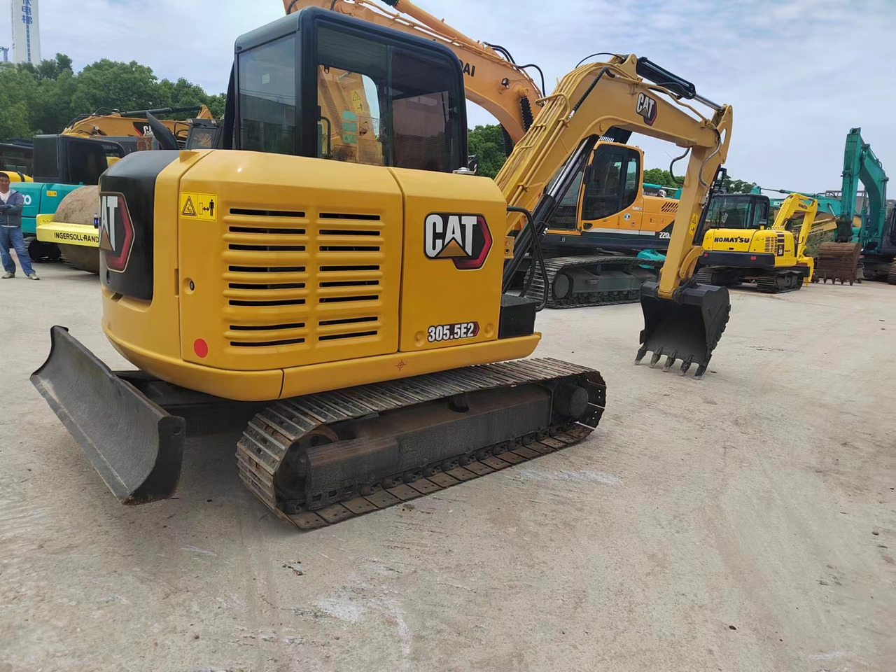 CAT CAT 305 CATERPILLAR 305.5E2 - Minigraafmachine: afbeelding 2 CAT CAT 305 CATERPILLAR 305.5E2 - Minigraafmachine: afbeelding 2