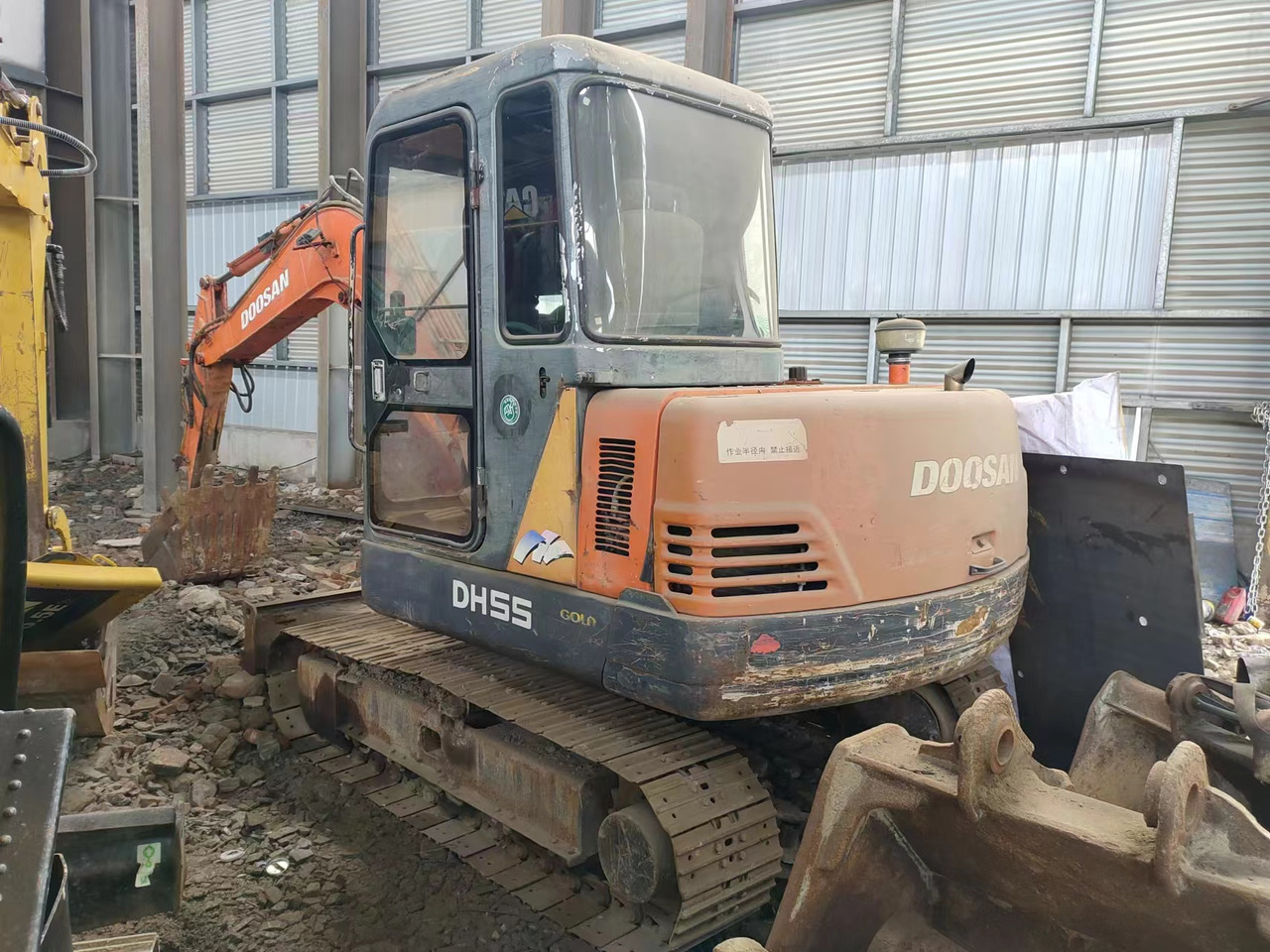 DOOSAN DH55 - Minigraafmachine: afbeelding 2 DOOSAN DH55 - Minigraafmachine: afbeelding 2