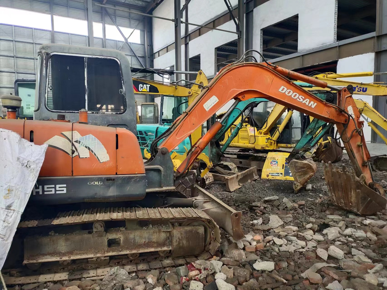 DOOSAN DH55 - Minigraafmachine: afbeelding 1 DOOSAN DH55 - Minigraafmachine: afbeelding 1