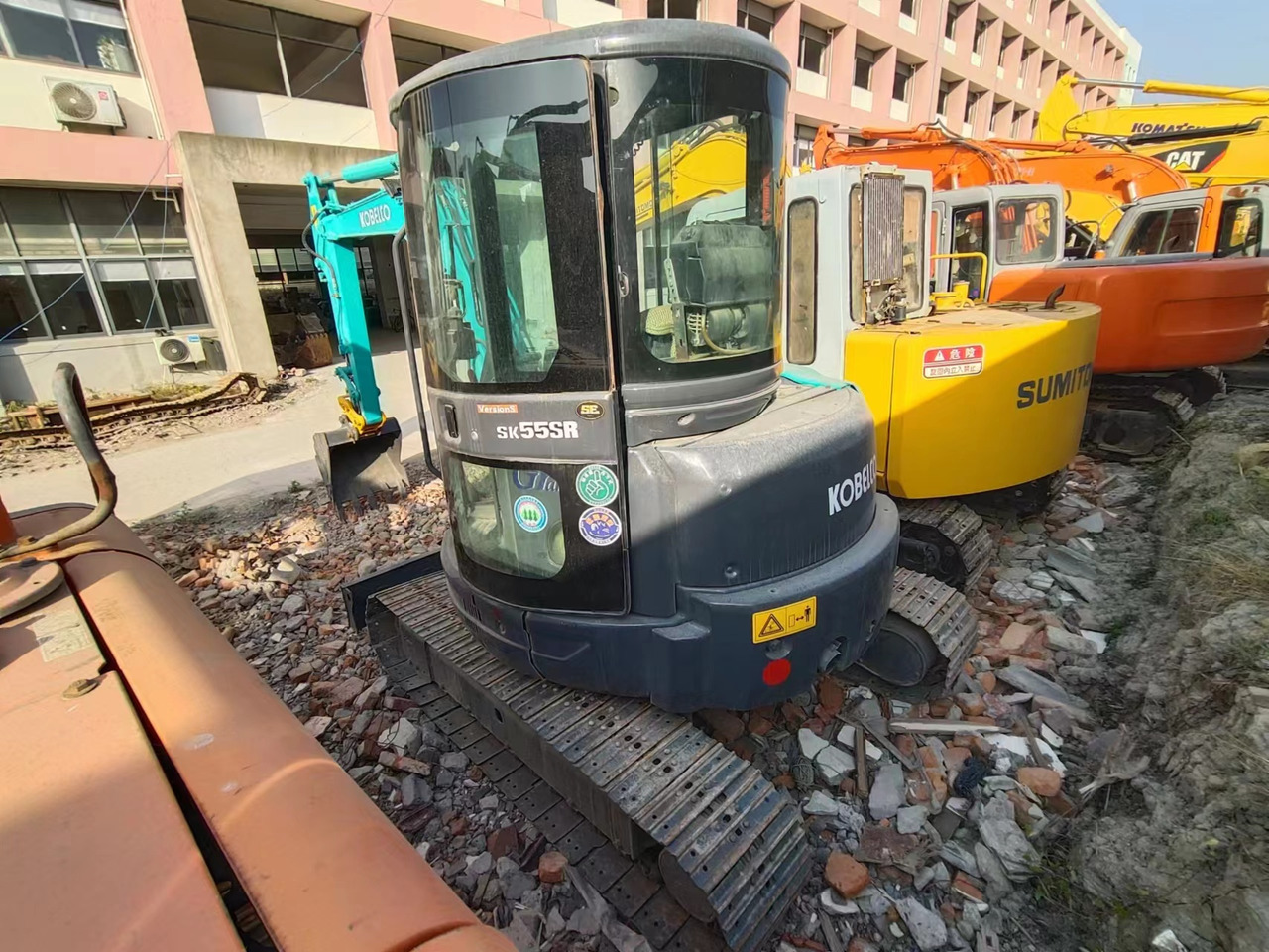 Minigraafmachine KOBELCO SK55SR: afbeelding 6 Minigraafmachine KOBELCO SK55SR: afbeelding 6