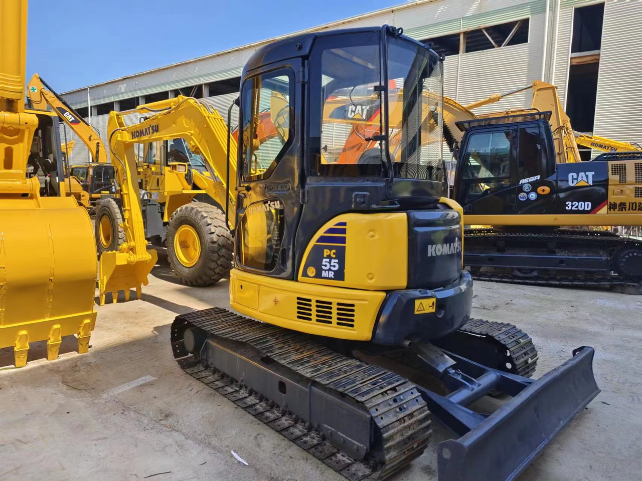 KOMATSU PC55MR - Minigraafmachine: afbeelding 1 KOMATSU PC55MR - Minigraafmachine: afbeelding 1
