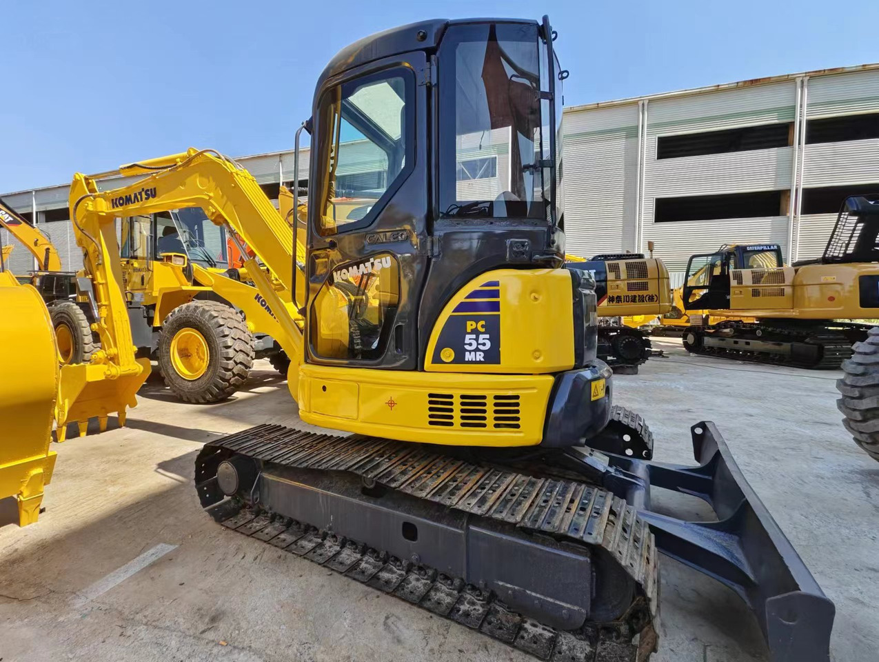 KOMATSU PC55MR - Minigraafmachine: afbeelding 4 KOMATSU PC55MR - Minigraafmachine: afbeelding 4
