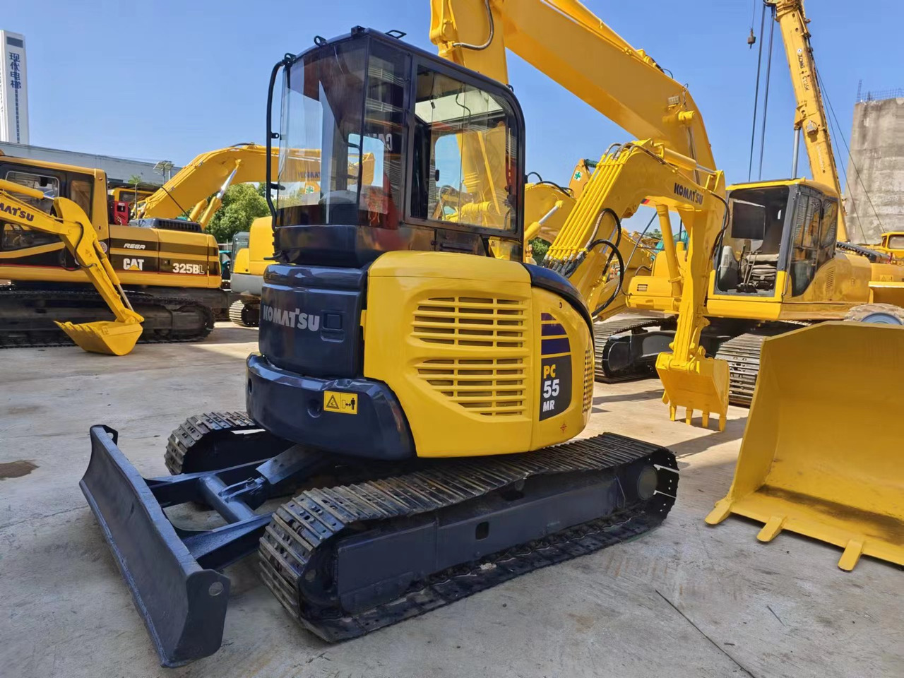 KOMATSU PC55MR - Minigraafmachine: afbeelding 1 KOMATSU PC55MR - Minigraafmachine: afbeelding 1
