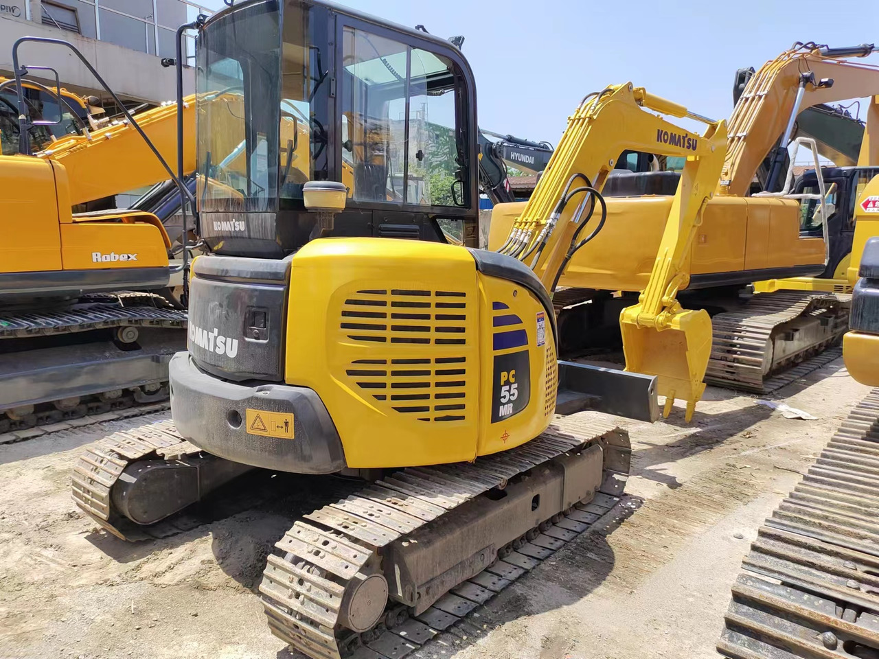 KOMATSU PC55MR - Minigraafmachine: afbeelding 1 KOMATSU PC55MR - Minigraafmachine: afbeelding 1