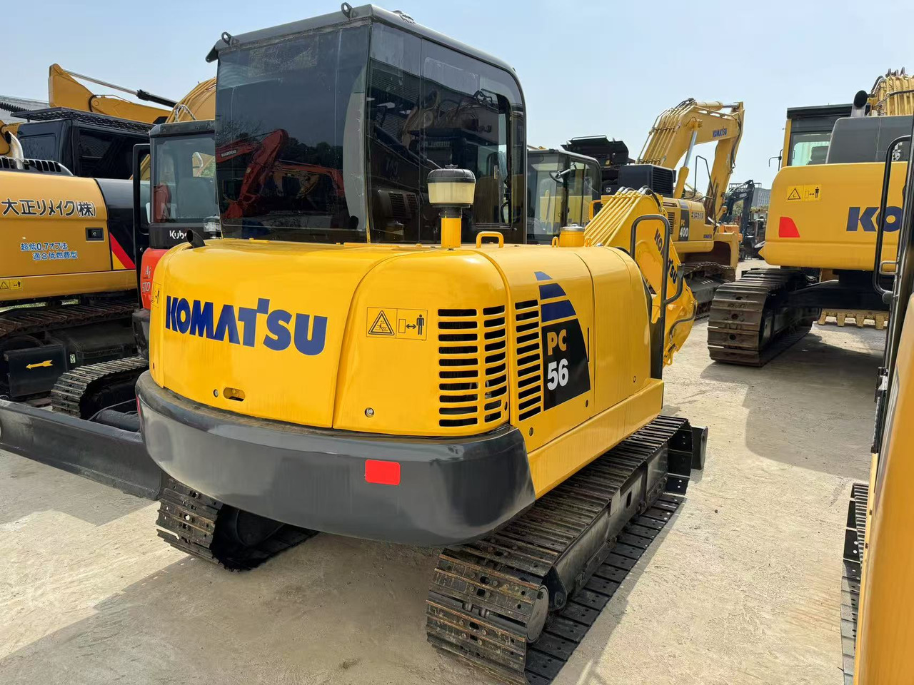 KOMATSU PC56-7 - Minigraafmachine: afbeelding 1 KOMATSU PC56-7 - Minigraafmachine: afbeelding 1