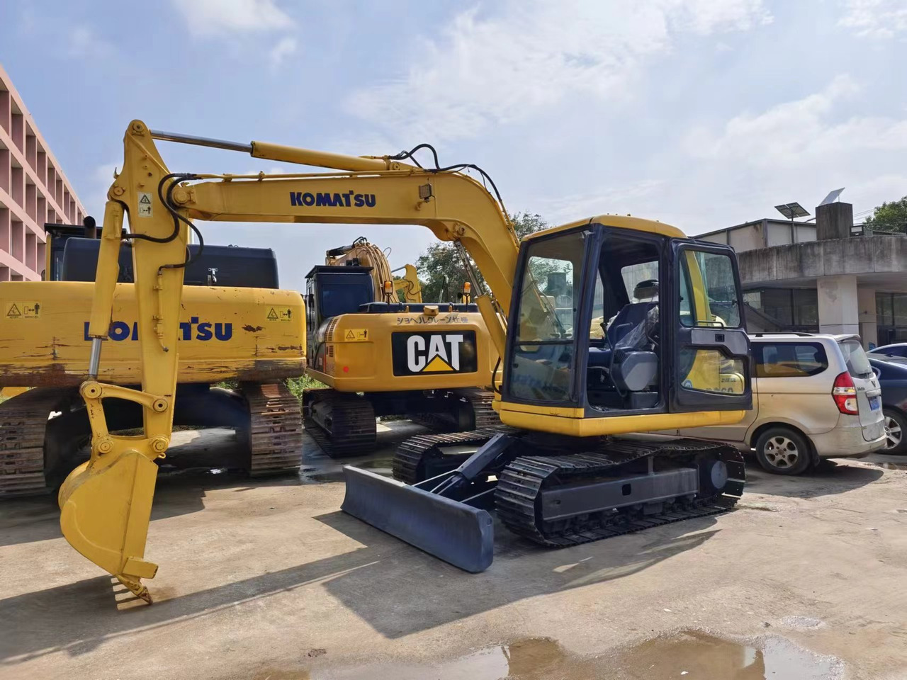 KOMATSU PC60-7 PC56 PC60 - Minigraafmachine: afbeelding 1 KOMATSU PC60-7 PC56 PC60 - Minigraafmachine: afbeelding 1