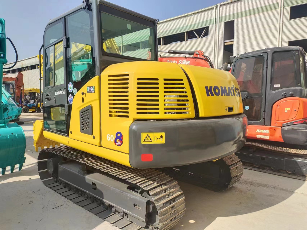 KOMATSU PC60-8 - Minigraafmachine: afbeelding 3 KOMATSU PC60-8 - Minigraafmachine: afbeelding 3