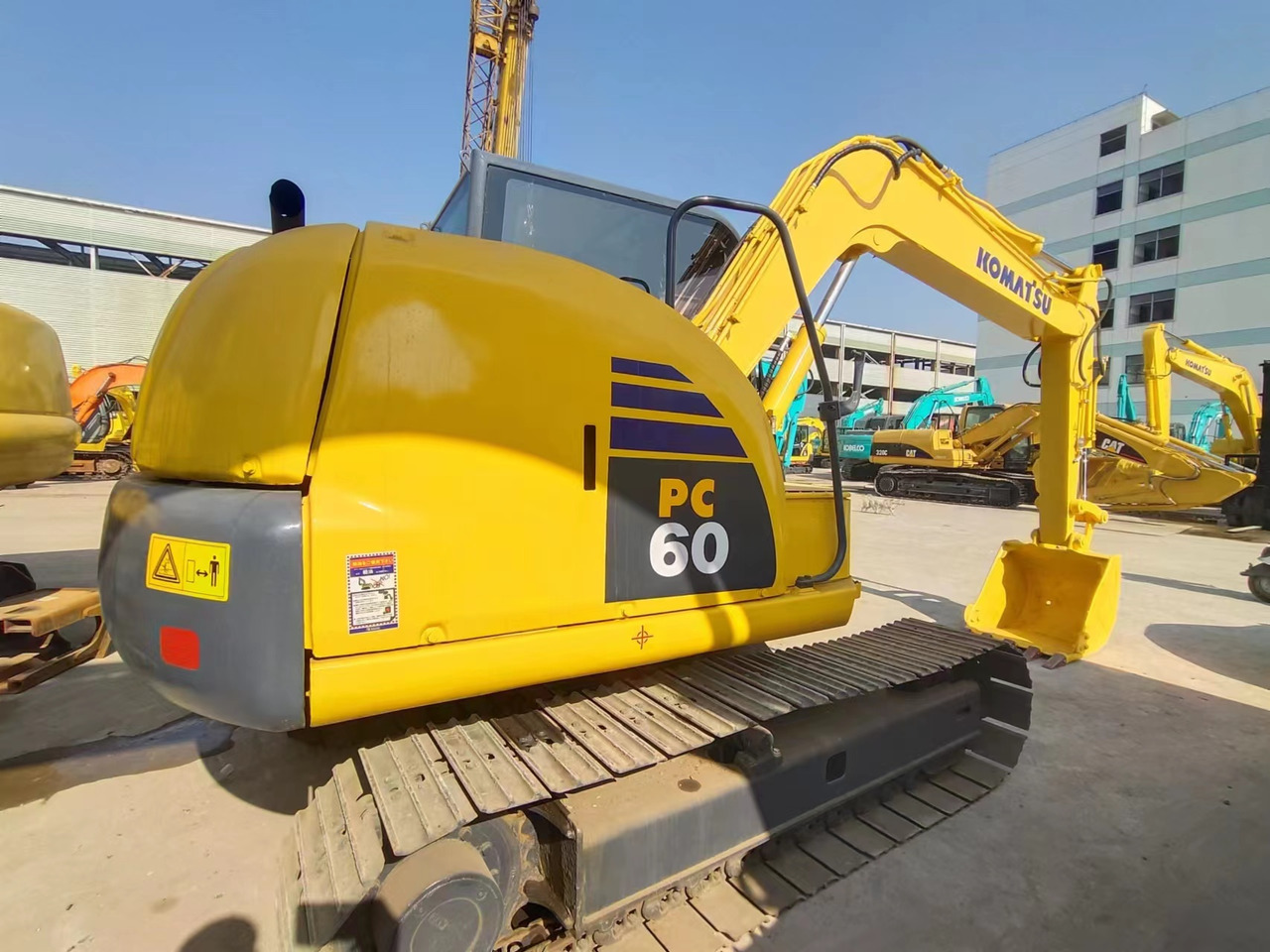 KOMATSU PC60-8 - Minigraafmachine: afbeelding 4 KOMATSU PC60-8 - Minigraafmachine: afbeelding 4