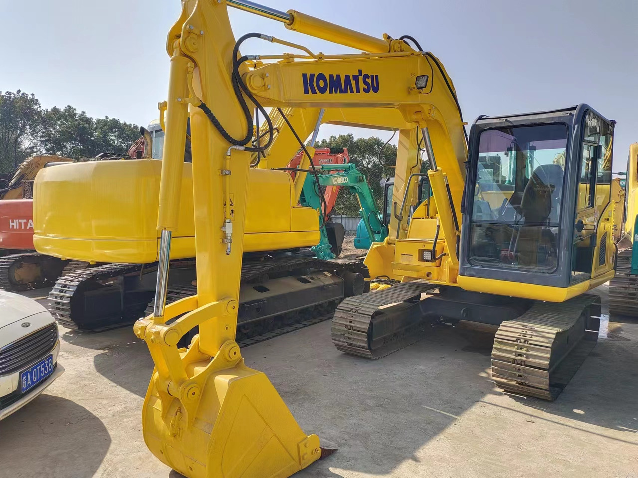 KOMATSU PC60-8 - Minigraafmachine: afbeelding 1 KOMATSU PC60-8 - Minigraafmachine: afbeelding 1