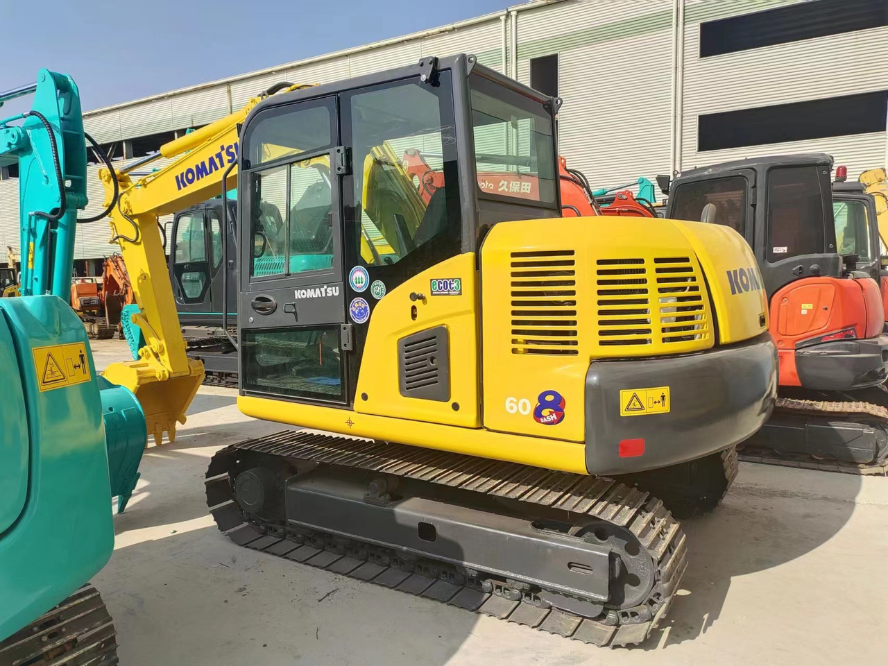 KOMATSU PC60-8 - Minigraafmachine: afbeelding 4 KOMATSU PC60-8 - Minigraafmachine: afbeelding 4