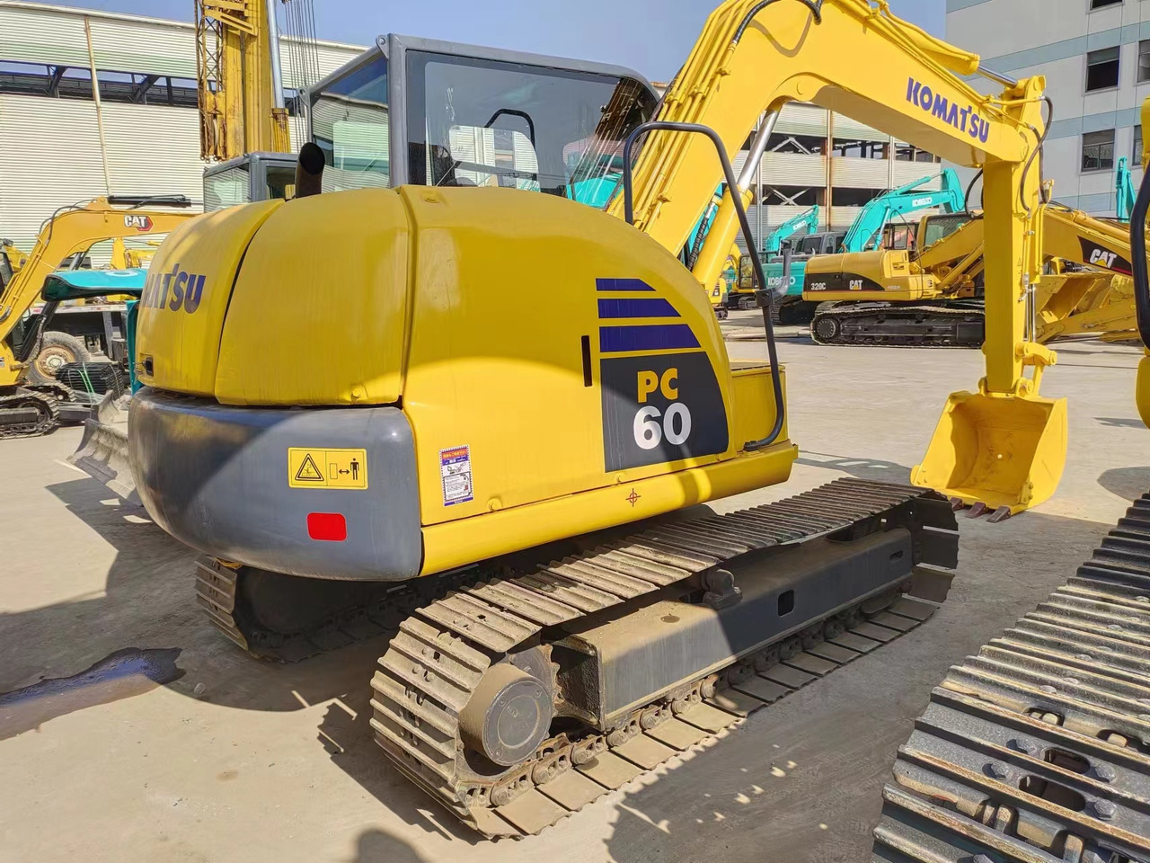KOMATSU PC60-8 - Minigraafmachine: afbeelding 1 KOMATSU PC60-8 - Minigraafmachine: afbeelding 1