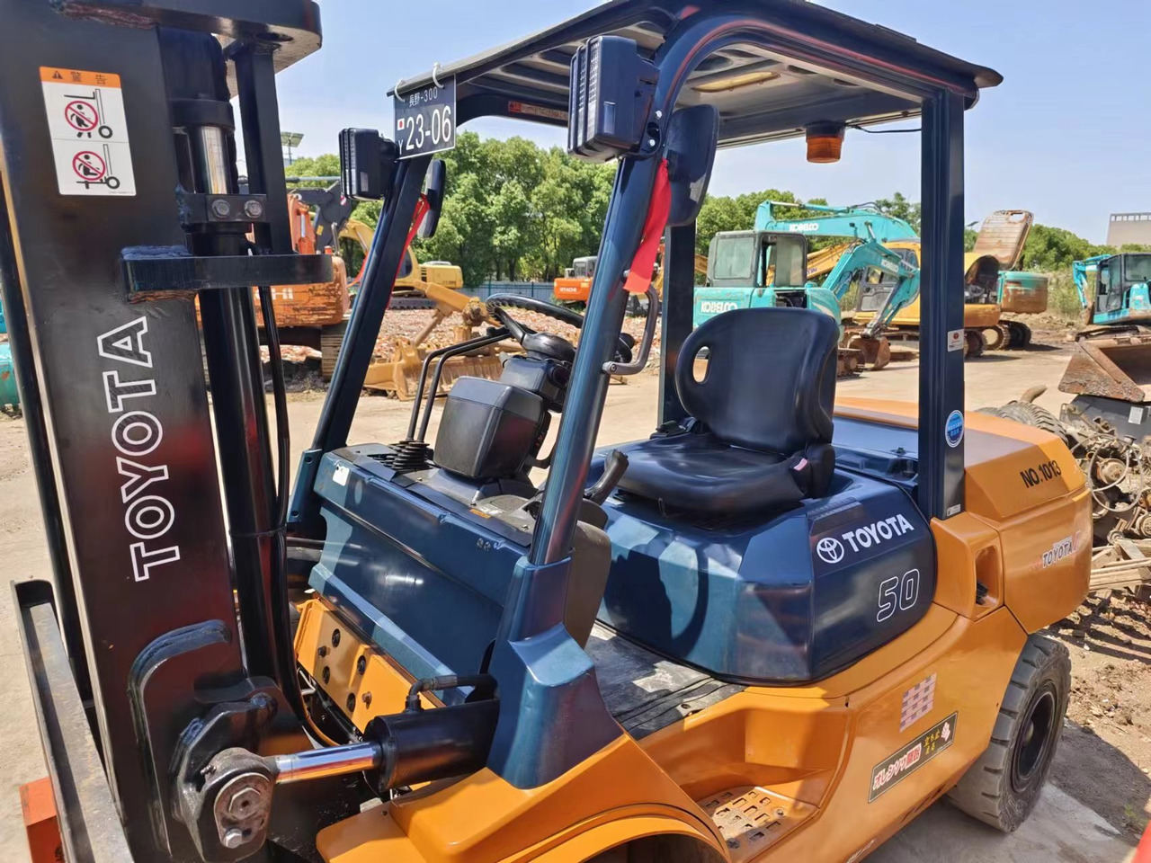 TOYOTA FD50 - Diesel heftruck: afbeelding 4 TOYOTA FD50 - Diesel heftruck: afbeelding 4