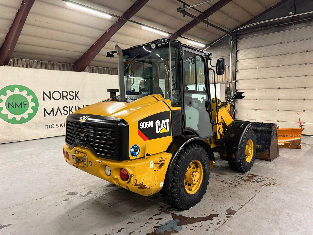 Cat 906M High Flow, 40 km/t med skuff og plog # TIL LEIE# - Wiellader: afbeelding 4 Cat 906M High Flow, 40 km/t med skuff og plog # TIL LEIE# - Wiellader: afbeelding 4