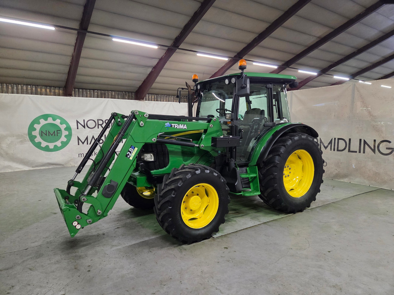 John Deere 5100R #Tar innbytte - Tractor: afbeelding 1 John Deere 5100R #Tar innbytte - Tractor: afbeelding 1