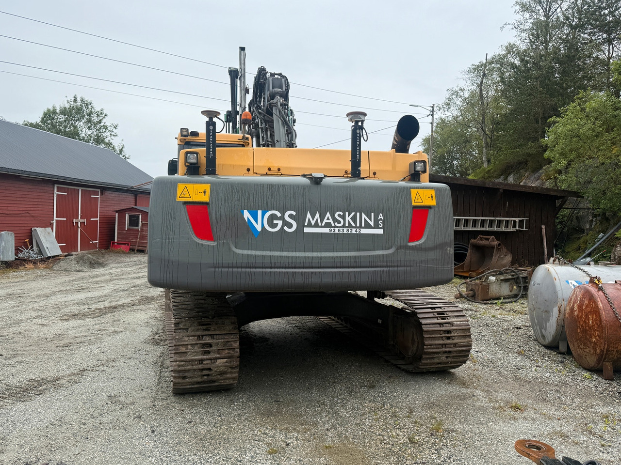 Volvo EC250DL med Montabert tårn - Rupsgraafmachine: afbeelding 5 Volvo EC250DL med Montabert tårn - Rupsgraafmachine: afbeelding 5