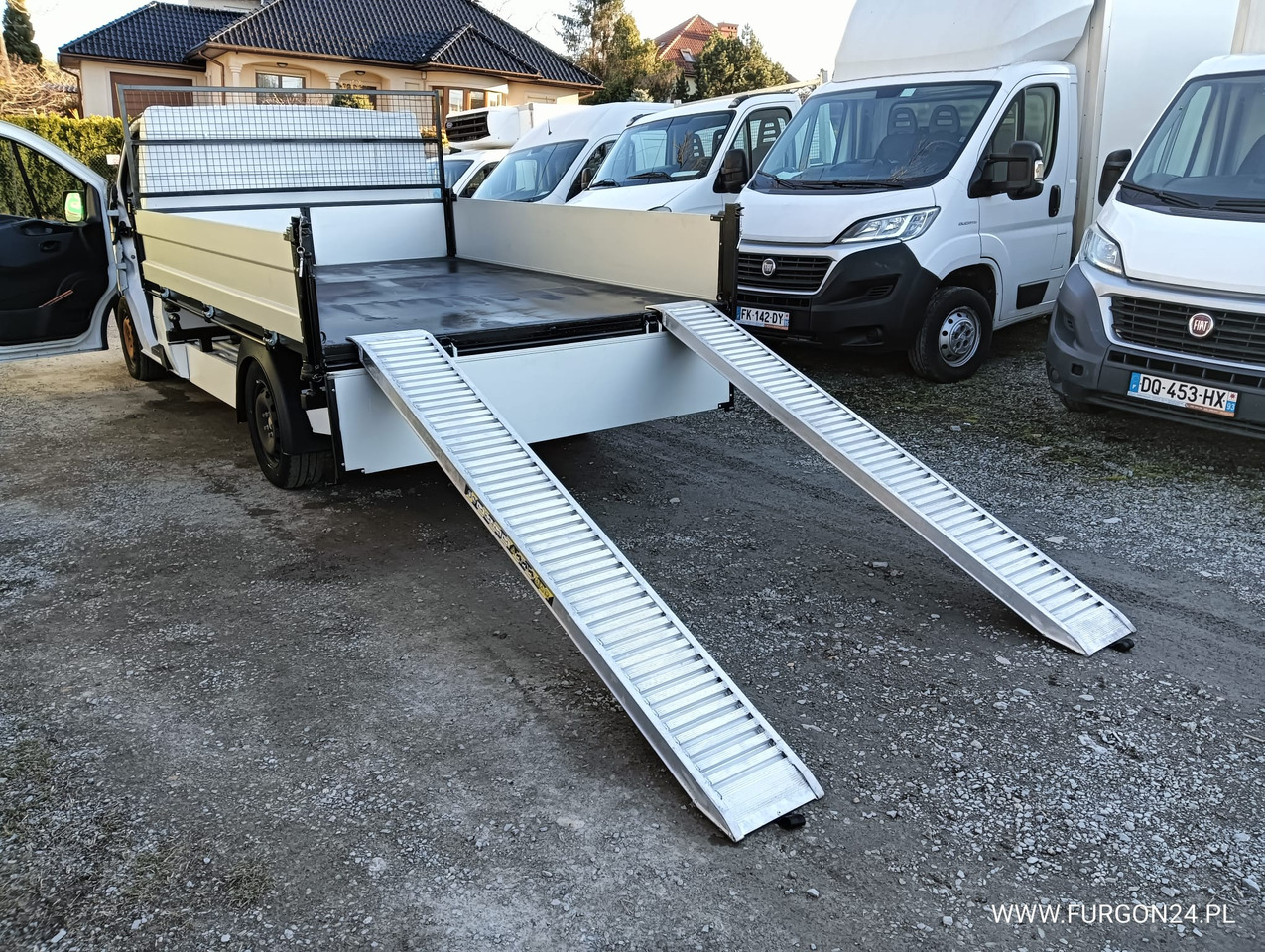 Kipper bestelwagen OPEL VIVARO WYWROTKA KIPER Z NAJAZDAMI NR 632: afbeelding 19