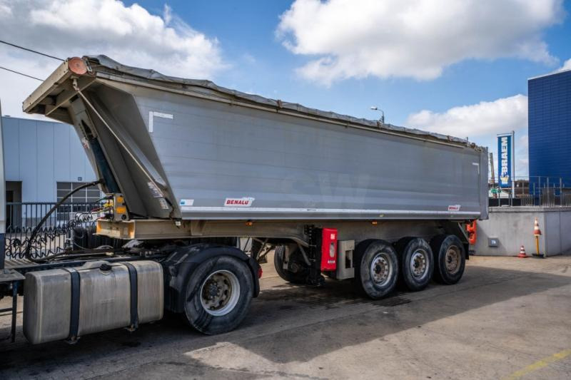 Benalu C39C17-ALU + BACHE - 30m3 - Kipper oplegger: afbeelding 2 Benalu C39C17-ALU + BACHE - 30m3 - Kipper oplegger: afbeelding 2