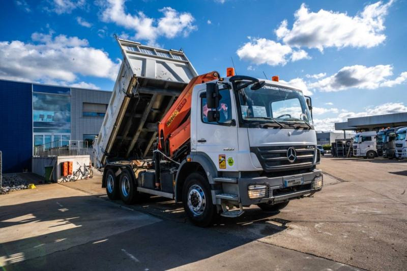 Mercedes AXOR 2633+BIBENNE+PALFINGER 18T/m /3XHydr. - Kipper vrachtwagen, Kraanwagen: afbeelding 2 Mercedes AXOR 2633+BIBENNE+PALFINGER 18T/m /3XHydr. - Kipper vrachtwagen, Kraanwagen: afbeelding 2