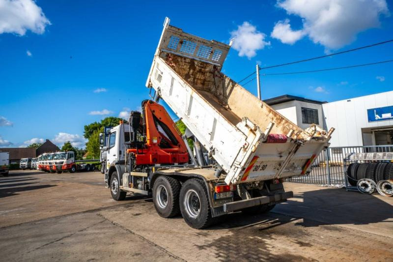 Mercedes AXOR 2633+BIBENNE+PALFINGER 18T/m /3XHydr. - Kipper vrachtwagen, Kraanwagen: afbeelding 5 Mercedes AXOR 2633+BIBENNE+PALFINGER 18T/m /3XHydr. - Kipper vrachtwagen, Kraanwagen: afbeelding 5