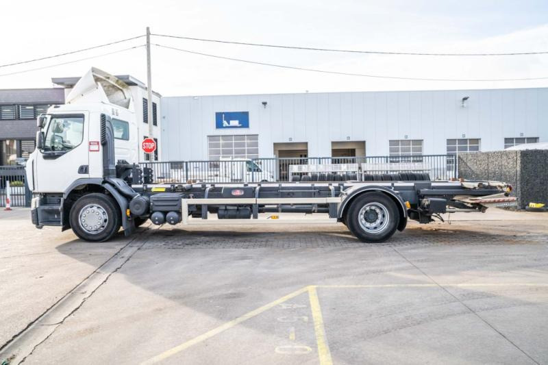 Containertransporter/ Wissellaadbak vrachtwagen Renault D19 280 DXI+DHOLLANDIA: afbeelding 6