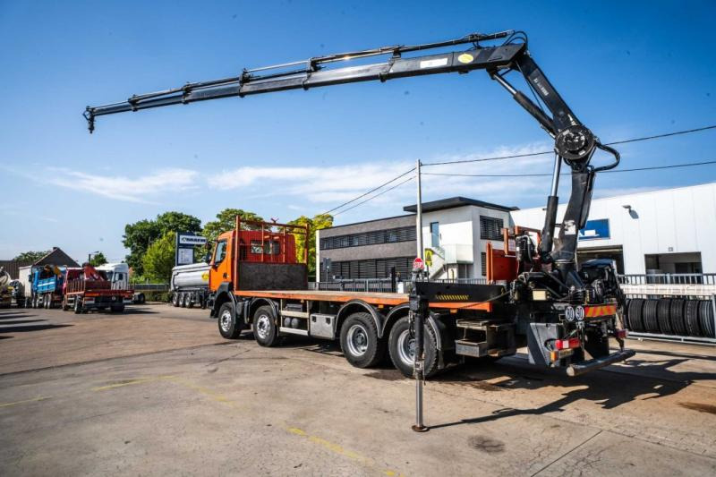Renault KERAX 430 DXI+ HIAB 16 T/m + 5 EXT - Vrachtwagen met open laadbak, Kraanwagen: afbeelding 3 Renault KERAX 430 DXI+ HIAB 16 T/m + 5 EXT - Vrachtwagen met open laadbak, Kraanwagen: afbeelding 3