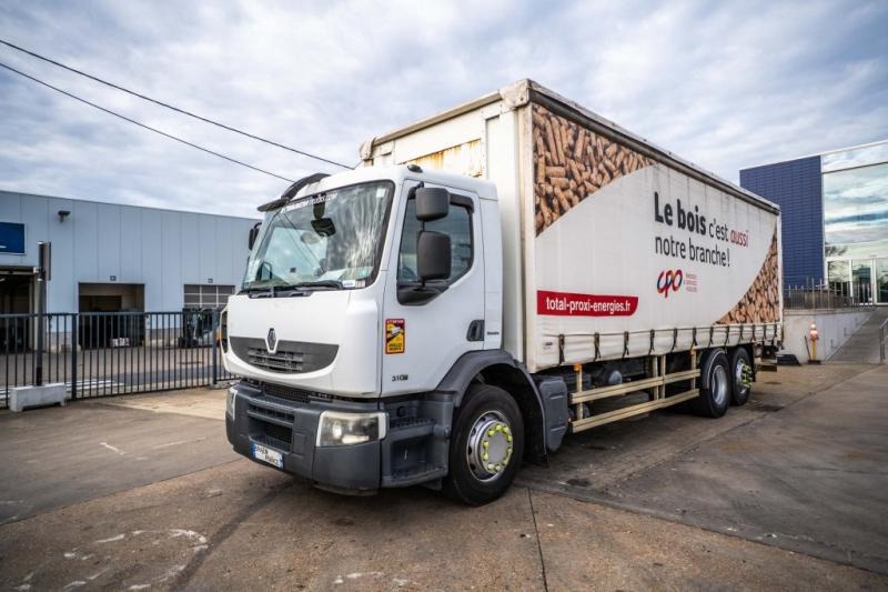 Renault PREMIUM 310 6X2 + Palfinger 2.5T - Schuifzeilen vrachtwagen: afbeelding 1 Renault PREMIUM 310 6X2 + Palfinger 2.5T - Schuifzeilen vrachtwagen: afbeelding 1
