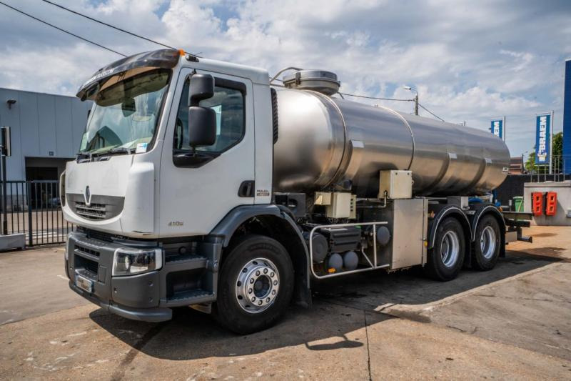 Renault PREMIUM 410 DXI + ETA 15000L INOX /LAIT/MILCK/MELK/MILK - Tankwagen: afbeelding 1 Renault PREMIUM 410 DXI + ETA 15000L INOX /LAIT/MILCK/MELK/MILK - Tankwagen: afbeelding 1