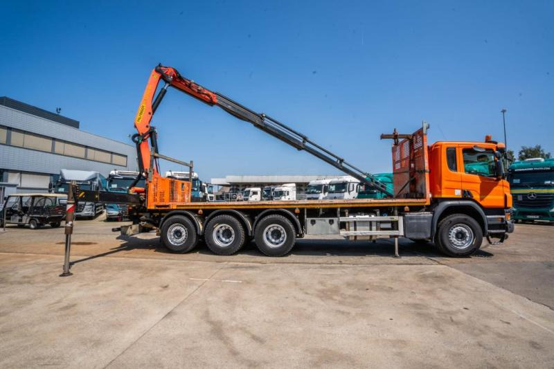 Scania P 410 + PALFINGER PK22002/5 EXT. - Vrachtwagen met open laadbak, Kraanwagen: afbeelding 3 Scania P 410 + PALFINGER PK22002/5 EXT. - Vrachtwagen met open laadbak, Kraanwagen: afbeelding 3