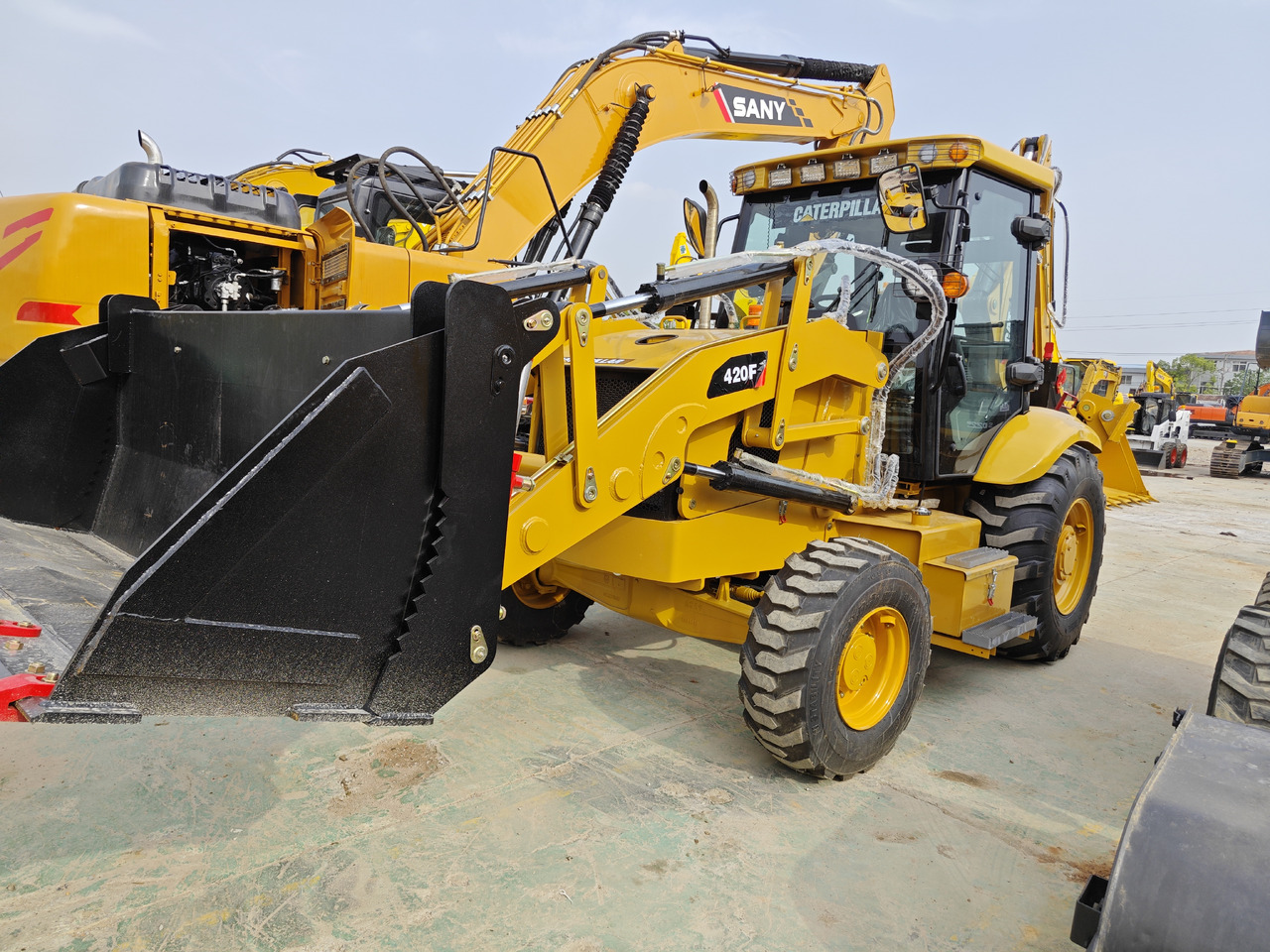 CATERPILLAR 428F backhoe loader - Graaflaadmachine: afbeelding 5 CATERPILLAR 428F backhoe loader - Graaflaadmachine: afbeelding 5