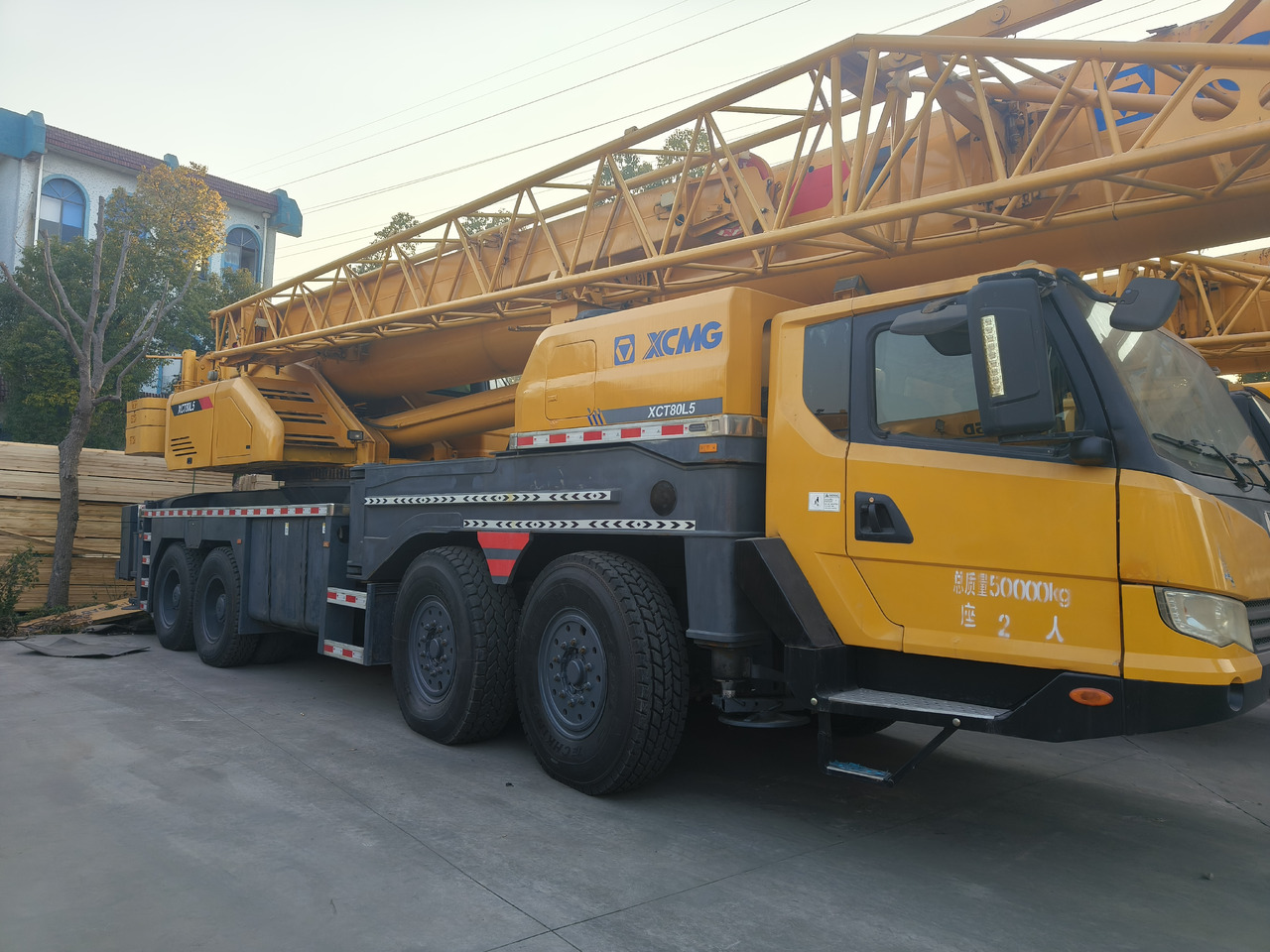 XCMG XCT80 used crane - Mobiele kraan: afbeelding 3 XCMG XCT80 used crane - Mobiele kraan: afbeelding 3