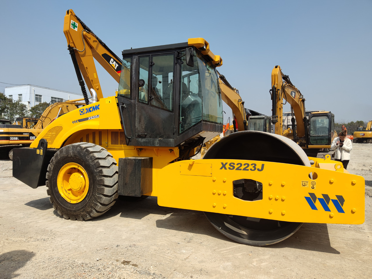 XCMG XS223J Roller Road - Schapenpootwals/ Grondverdichter: afbeelding 5 XCMG XS223J Roller Road - Schapenpootwals/ Grondverdichter: afbeelding 5