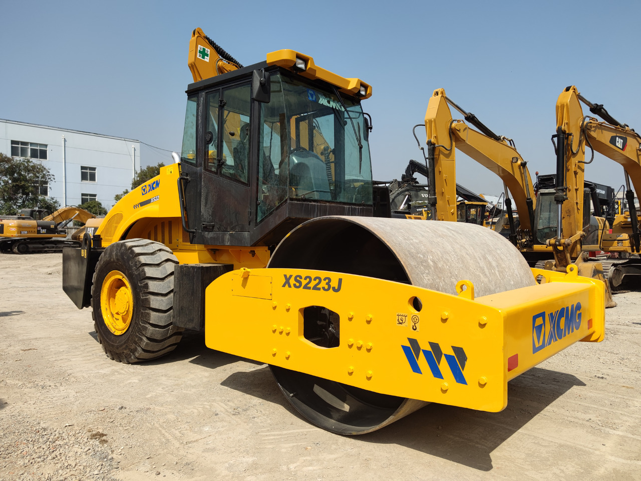 XCMG XS223J Roller Road - Schapenpootwals/ Grondverdichter: afbeelding 4 XCMG XS223J Roller Road - Schapenpootwals/ Grondverdichter: afbeelding 4