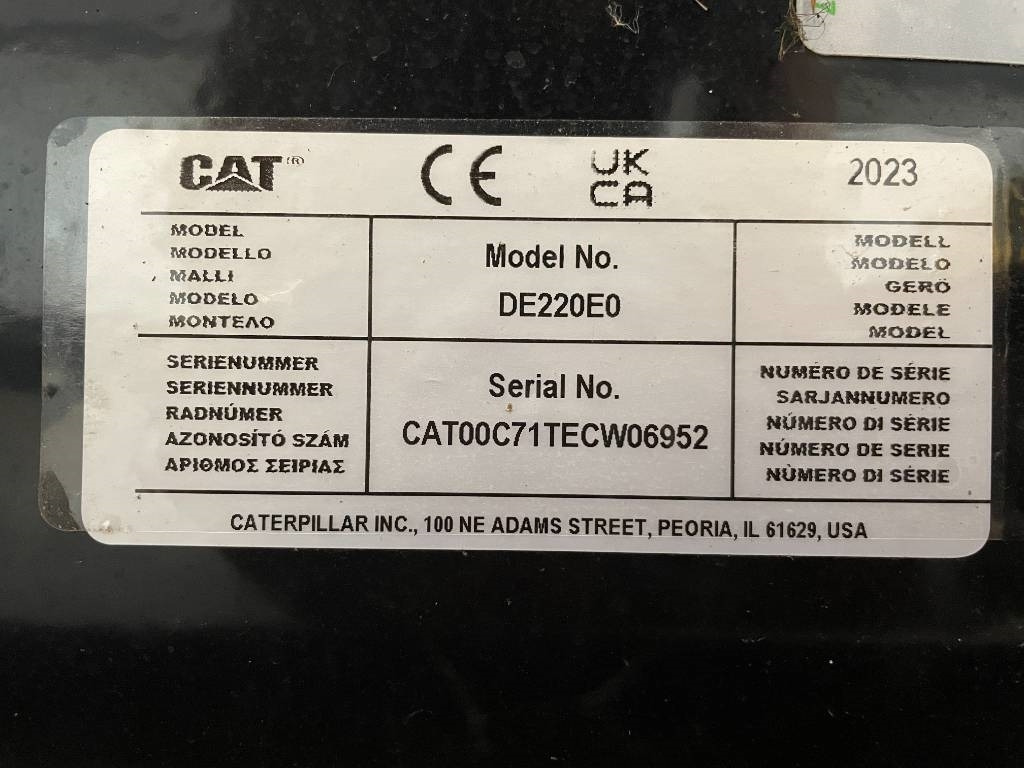 Nieuw Industrie generator CAT DE220E0 - 220 kVA Generator - DPX-18018: afbeelding 23 Nieuw Industrie generator CAT DE220E0 - 220 kVA Generator - DPX-18018: afbeelding 23